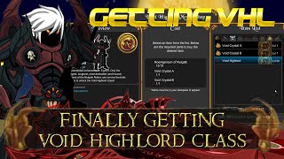 AQW Finally Getting Void Highlord Class [upl. by Press446]