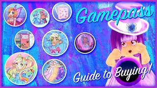 GAMEPASS Guide to BUYING Everything You Need to Know About the Royale High GAMEPASSES [upl. by Nosreh987]