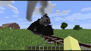 Minecraft Immersive Railroading Mod Review [upl. by Mauri884]