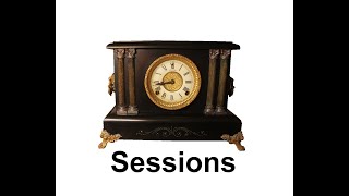 1900s Sessions Mantle Clock Restore 18 [upl. by Wesley742]