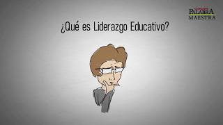 ¿Qué es el Liderazgo Educativo [upl. by Aundrea776]