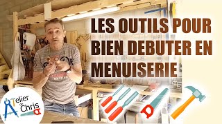 Les outils indispensables pour débuter en menuiserie [upl. by Carpio823]