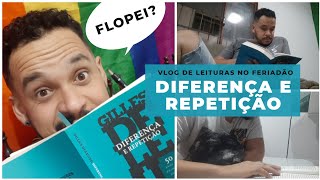 VLOG  DIFERENÇA E REPETIÇÃO Deleuze [upl. by Acsecnarf]