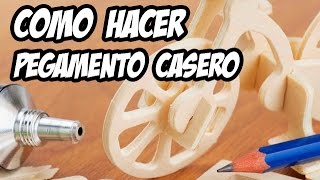 Como hacer pegamento casero  Engrudo [upl. by Monto34]