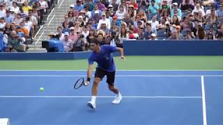 Federer Volley Slow Motion 2018 HD [upl. by Oiragelo]