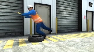 Slips Trips and Falls Training [upl. by Natsreik]