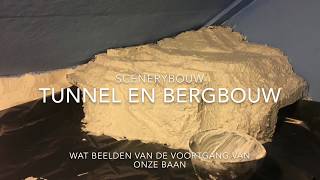 How to make tunnels and mountains  Bergen en tunnels  Scenerybouw [upl. by Ennovahs682]