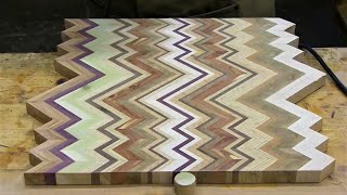 Herringbone Cutting Board [upl. by Dede]