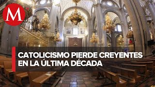 Catolicismo y otras religiones pierden creyentes en México [upl. by Eilah711]