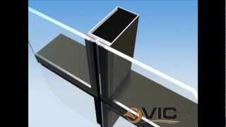 Stick Curtain Wall System [upl. by Atiuqcir19]