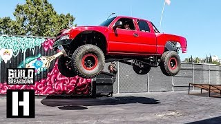 Chevy Silverado Prerunner  Jump Smash Burnout Combo [upl. by Neri]