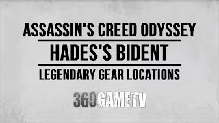 Assassins Creed Odyssey Legendary Chest Locations  Hadess Bident  Legendary Gear  Weapons [upl. by Waddington769]