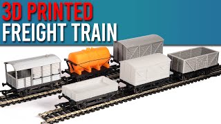 Sams 100 3DPrinted Model Railway Freight Train [upl. by Pegg125]