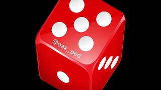 dado vitual 3D  3D virtual dice [upl. by Yme]