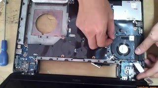 Dell Latitude E5440 Disassembly and fan cleaning [upl. by Nahte278]