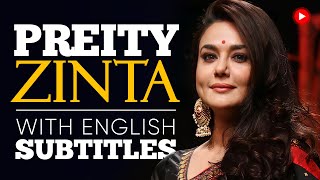 ENGLISH SPEECH  PREITY ZINTA Womens Empowerment English Subtitles [upl. by Cassi]