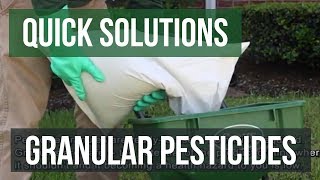 Quick Solutions How to Use Granular Pesticides [upl. by Anowahs256]