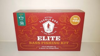 Mystery Tackle Box ELITE Bass Fishing Kit Unboxing [upl. by Asennav]