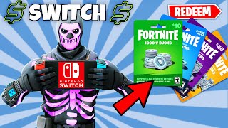 How To Add V Bucks To Fortnite On Nintendo Switch [upl. by Levitan735]