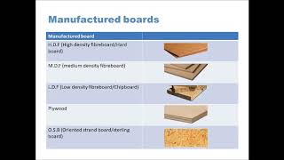 GCSE Design Technology 91 Manufactured Boards [upl. by Boutis777]