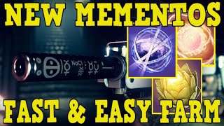 DESTINY 2  HOW TO GET amp USE MEMENTOS IN WITCH QUEEN  NEW WEAPON COSMETICS [upl. by Yelahs]