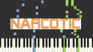 Liquido  Narcotic  Piano Tutorial easy [upl. by Melvyn241]