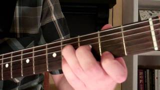 How To Play the Ebm Chord On Guitar E flat minor [upl. by Anetsirk364]