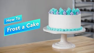 How to Frost a Cake [upl. by Anerak500]