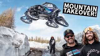 Ken Block Shreds A Mountain in his CanAm on Tracks With Danny Davis [upl. by Joab]