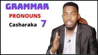 English af Somaali  PRONOUNS  CASHARKA 7 With Examples [upl. by Koffman]