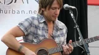 Keith Urban  Live  Verizon in Pasadena  quotSomebody Like Youquot Acoustic [upl. by Alane]