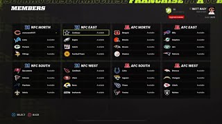 How To Create A League With Friends In Madden 22 Franchise [upl. by Jem]