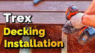 How To Install Trex Composite Decking [upl. by Jeffy211]