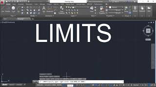 How to set limits in AutoCAD [upl. by Vickey]