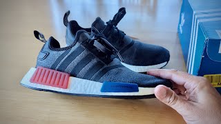 Adidas NMD R1 shoes [upl. by Etnoek534]