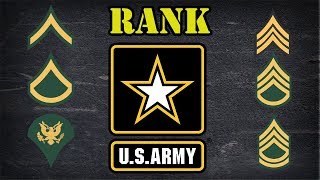 Explaining US Army enlisted rank [upl. by Pogah]