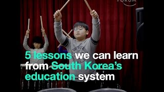 5 lessons we can learn from South Korea’s education system [upl. by Annauqal]