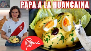 Papa a la Huancaina Potatoes in a Creamy Peruvian Cheese and Chilli Sauce  Eating with Andy [upl. by Evelinn534]