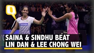 Highlights Saina Nehwal amp PV Sindhu Beat Lin Dan amp Lee Chong Wei  The Quint [upl. by Aivad]