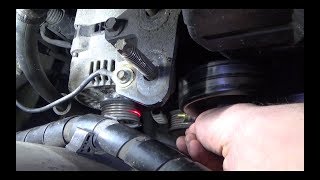 Serpentine Belt ChirpSqueal indepth Diagnosis [upl. by Noyar]