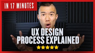 UX Design Process Explained in 17 Minutes [upl. by Atteuqram743]