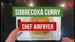 SOBRECOXA CURRY AIRFRYER  RECEITA SOBRECOXA AIRFRYER [upl. by Aissilem]