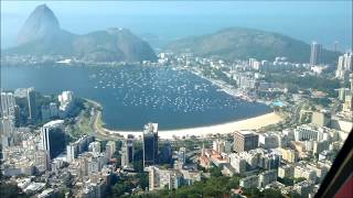 Worlds most Beautiful Approach Airbus Visual Approach in Rio [upl. by Lamrouex619]