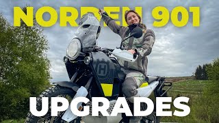 Upgrading my Husqvarna Norden 901  ADVENTUREREADY [upl. by Audry]