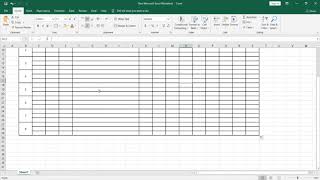 Create Your Own DB Distribution Board Load Panel Schedule Template Using Excel Sheet Part 1 [upl. by Ailaht]