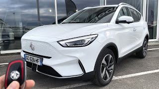 MG ZS EV Facelift 2023 Luxury  Visual Review Exterior Interior amp Infotainment [upl. by Flanders702]