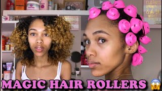 MAGIC HAIR ROLLERS  NEVER USE A PERM ROD AGAIN [upl. by Skees]