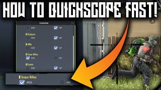 How to Quickscope like a Pro COD Mobile SNIPING Tips  Tricks with 1 Player Call Of Duty Mobile [upl. by Magnien517]