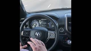 Adaptive Cruise Control on the all new 2019 Ram 1500 [upl. by Einnor]