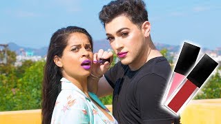 Lipstick That Changes the Way You Talk ft Manny Mua [upl. by Adnahcir]